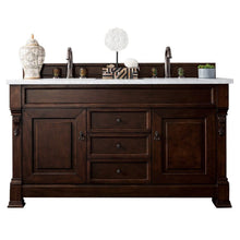 Load image into Gallery viewer, James Martin Brookfield 60&quot; Burnished Mahogany Double Vanity