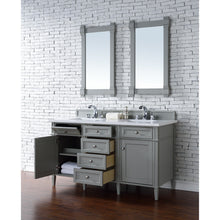 Load image into Gallery viewer, James Martin Brittany 60&quot; Urban Gray Double Vanity
