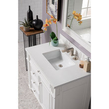Load image into Gallery viewer, James Martin Bristol 36&quot; Bright White Single Vanity