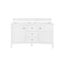 Load image into Gallery viewer, James Martin Palisades 60&quot; Bright White Double Vanity