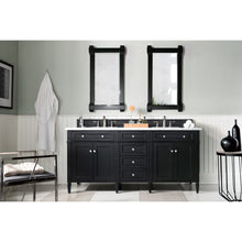 Load image into Gallery viewer, James Martin Brittany 72&quot;  Black Onyx Double Vanity- James Martin