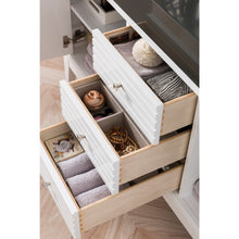 Load image into Gallery viewer, James Martin Linear 59&quot; Glossy White Double Vanity