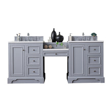 Load image into Gallery viewer, James Martin De Soto 82&quot; Silver Gray Double Vanity Set- James Martin