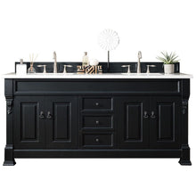 Load image into Gallery viewer, James Martin Brookfield 72&quot; Antique Black Double Vanity
