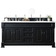Load image into Gallery viewer, James Martin Brookfield 72&quot; Antique Black Double Vanity- James Martin
