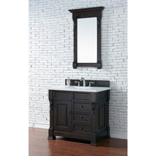 Load image into Gallery viewer, James Martin Brookfield 36&quot; Burnished Mahogany Single Vanity