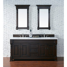 Load image into Gallery viewer, James Martin Brookfield 72&quot; Burnished Mahogany Double Vanity- James Martin