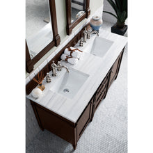 Load image into Gallery viewer, James Martin Brittany 60&quot;Burnished Mahogany Double Vanity