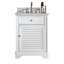 Load image into Gallery viewer, James Martin Savannah 26&quot; Bright White Single Vanity- James Martin