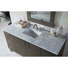 Load image into Gallery viewer, James Martin Metropolitan 60&quot; Silver Oak Single Vanity
