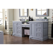 Load image into Gallery viewer, James Martin De Soto 82&quot; Silver Gray Double Vanity Set