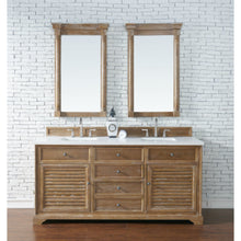 Load image into Gallery viewer, James Martin Savannah 72&quot; Driftwood Double Vanity