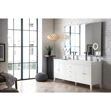 Load image into Gallery viewer, James Martin Linear 72&quot; Glossy White Double Vanity