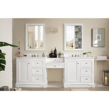 Load image into Gallery viewer, James Martin De Soto 94&quot; Bright White Double Vanity Set