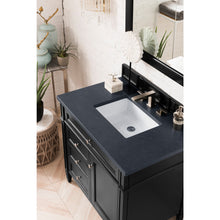 Load image into Gallery viewer, James Martin Brittany 36&quot; Black Onyx Single Vanity