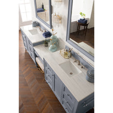 Load image into Gallery viewer, James Martin Copper Cove Encore 122&quot; Silver Gray Double Vanity Set