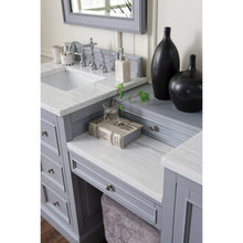 Load image into Gallery viewer, James Martin De Soto 82&quot; Silver Gray Double Vanity Set