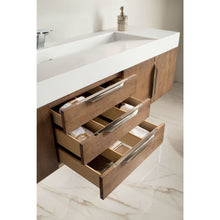 Load image into Gallery viewer, James Martin Mercer Island 72&quot; Latte Oak Single Vanity