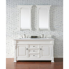 Load image into Gallery viewer, James Martin Brookfield 60&quot; Bright White Double Vanity