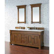 Load image into Gallery viewer, James Martin Brookfield 72&quot; Country Oak Double Vanity