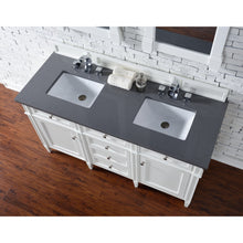 Load image into Gallery viewer, James Martin Brittany 60&quot;  Bright White Double Vanity