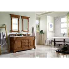 Load image into Gallery viewer, James Martin Brookfield 60&quot; Country Oak Double Vanity