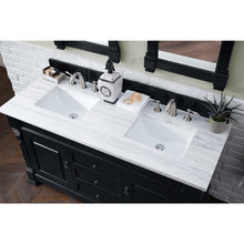 Load image into Gallery viewer, James Martin Brookfield 60&quot; Antique Black Double Vanity