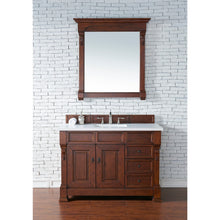 Load image into Gallery viewer, James Martin Brookfield 48&quot; Warm Cherry Single Vanity