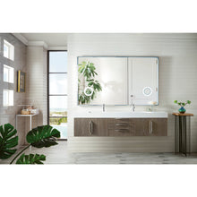 Load image into Gallery viewer, James Martin Mercer Island 72&quot; Ash Gray Double Vanity