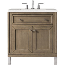 Load image into Gallery viewer, James Martin Chicago 30&quot; Whitewashed Walnut Single Vanity- James Martin