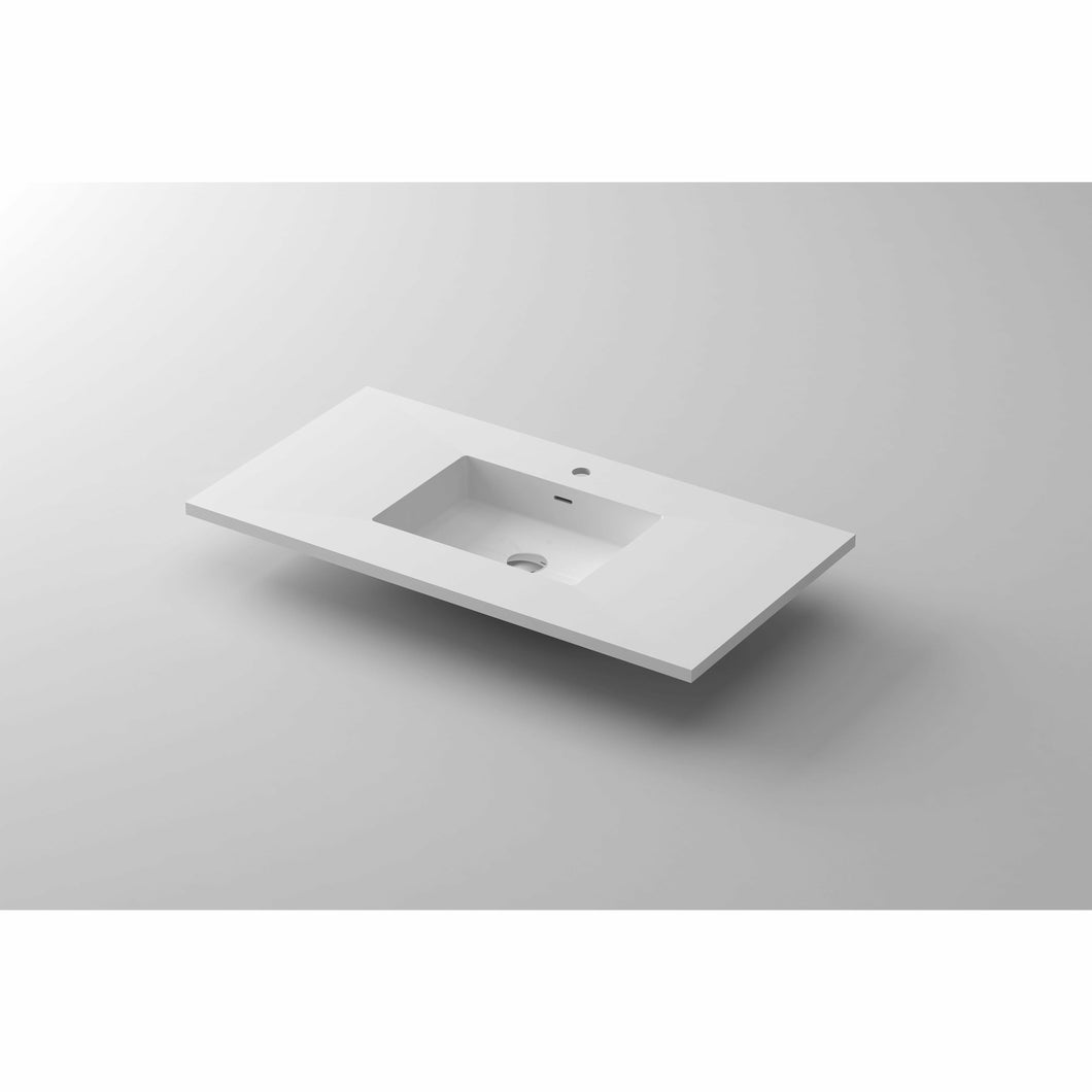 VIVA Stone Matte White - Solid Surface Countertop- Laviva