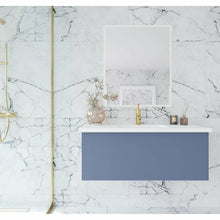 Load image into Gallery viewer, Vitri 42 - Nautical Blue Cabinet with VIVA Stone Solid Surface Countertop- Laviva