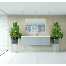 Load image into Gallery viewer, Vitri 60 - Fossil Grey Single Sink Cabinet with VIVA Stone Solid Surface Center Sink Countertop- Laviva