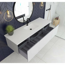 Load image into Gallery viewer, Vitri 66 - Cloud White Cabinet with VIVA Stone Solid Surface Countertop- Laviva
