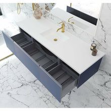 Load image into Gallery viewer, Vitri 66 - Nautical Blue Cabinet with VIVA Stone Solid Surface Countertop- Laviva