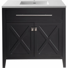 Load image into Gallery viewer, Wimbledon - 36 -  Cabinet with Matte White VIVA Stone Solid Surface Countertop- Laviva