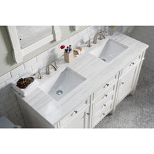 Load image into Gallery viewer, James Martin Brittany 60&quot;  Bright White Double Vanity