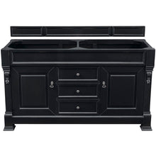 Load image into Gallery viewer, James Martin Brookfield 60&quot; Antique Black Double Vanity- James Martin