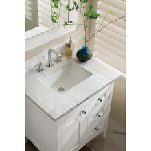Load image into Gallery viewer, James Martin Palisades 30&quot; Bright White Single Vanity