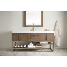 Load image into Gallery viewer, James Martin Columbia 72&quot; Latte Oak Single Vanity