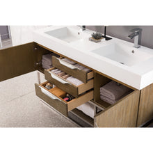 Load image into Gallery viewer, James Martin Columbia 59&quot; Latte Oak Double Vanity