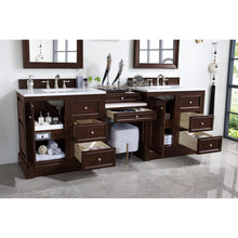 Load image into Gallery viewer, James Martin De Soto 94&quot; Burnished Mahogany Double Vanity Set
