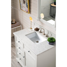 Load image into Gallery viewer, James Martin Savannah 36&quot; Bright White Single Vanity