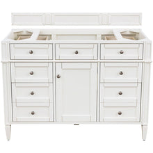 Load image into Gallery viewer, James Martin Brittany 48&quot;Bright White Single Vanity- James Martin