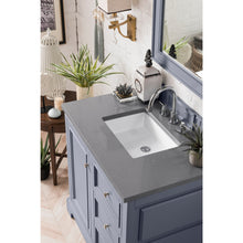 Load image into Gallery viewer, James Martin De Soto 36&quot; Silver Gray Single Vanity