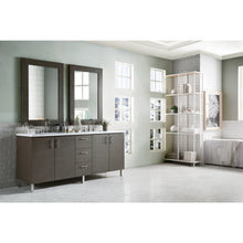 Load image into Gallery viewer, James Martin Metropolitan 72&quot; Silver Oak Double Vanity