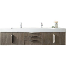 Load image into Gallery viewer, James Martin Mercer Island 72&quot; Ash Gray Double Vanity- James Martin