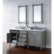 Load image into Gallery viewer, James Martin Brittany 72&quot;  Urban Gray Double Vanity