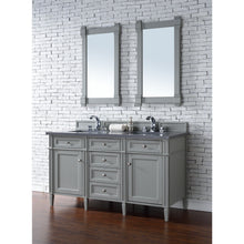 Load image into Gallery viewer, James Martin Brittany 60&quot; Urban Gray Double Vanity