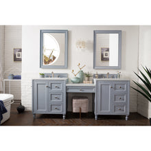 Load image into Gallery viewer, James Martin Copper Cove Encore 86&quot; Silver Gray Double Vanity Set